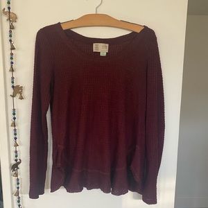 Saturday Sunday Anthro Long Sleeve Top